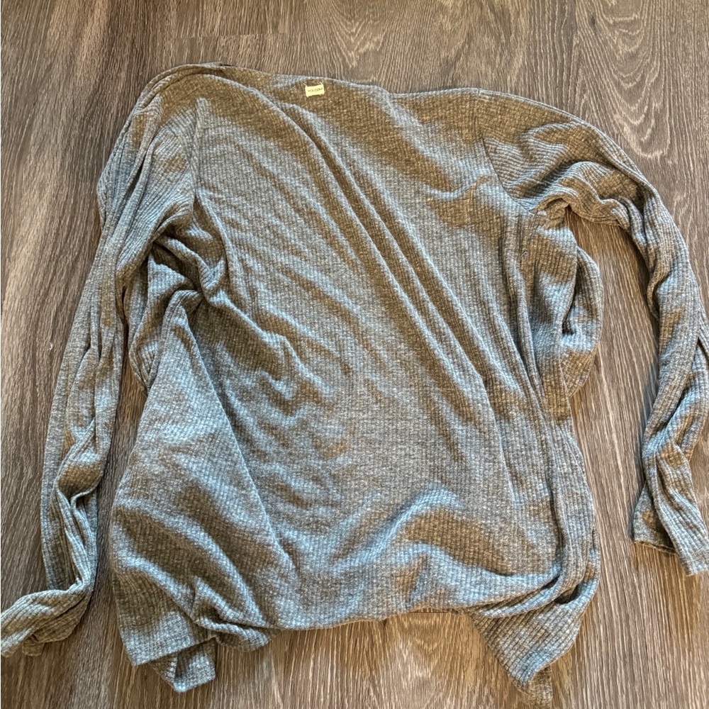 Thin Gray Cardigan - Picture 5 of 6